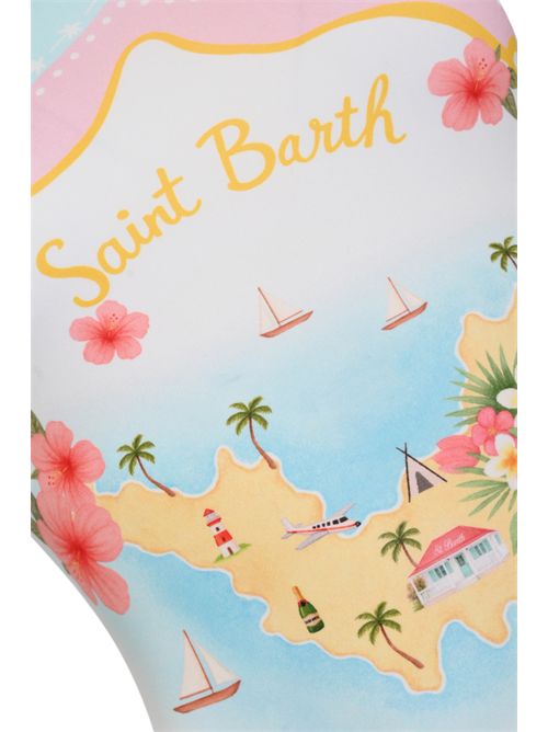 Costume da bagno intero Meryem con stampa tropicale Mc2 Saint Barth | MRYE00109097L